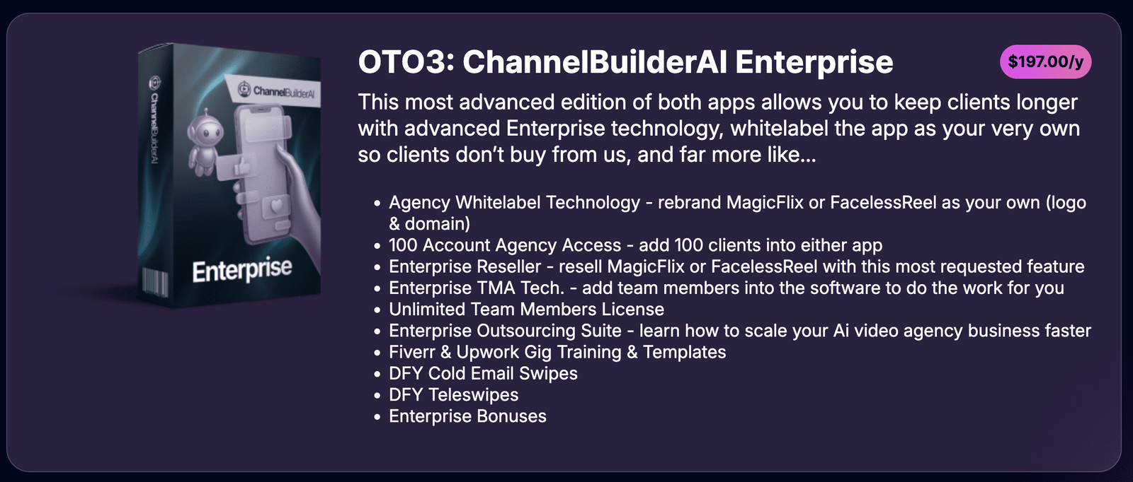 OTO3-ChannelBuilderAI Enterprise